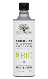 Huile d'olive bio Arbequina