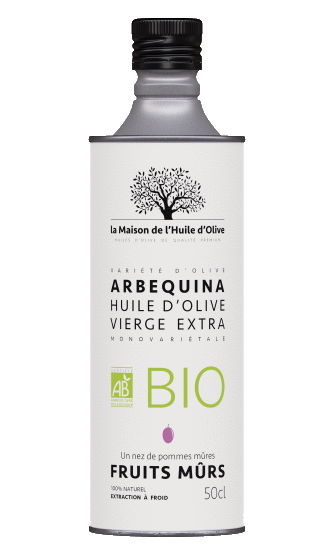 Huile d'olive bio Arbequina